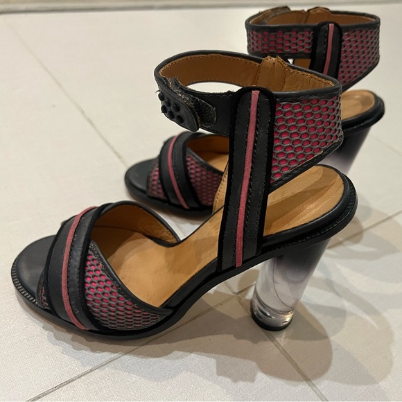 Lamb chic gray/pink mesh Sandals - Picture 2 of 4